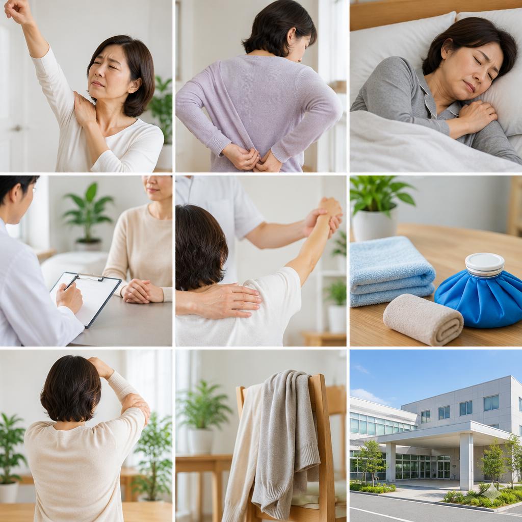 五十肩の痛み、動かしにくさを一人で抱えない
