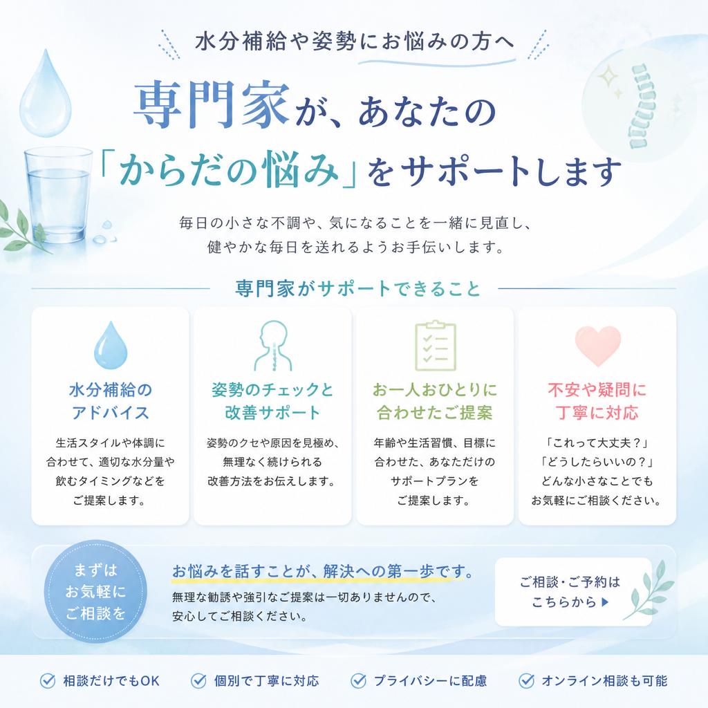 お悩み解決！お問い合わせはこちら