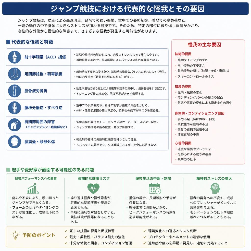 怪我のリスク要因