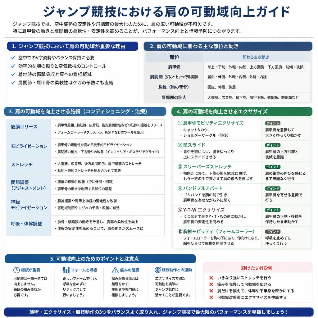 肩の可動域を高める方法
