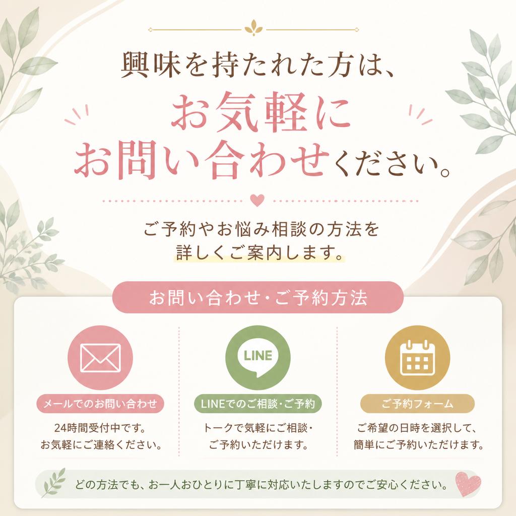 お問い合わせ・ご予約はこちらから